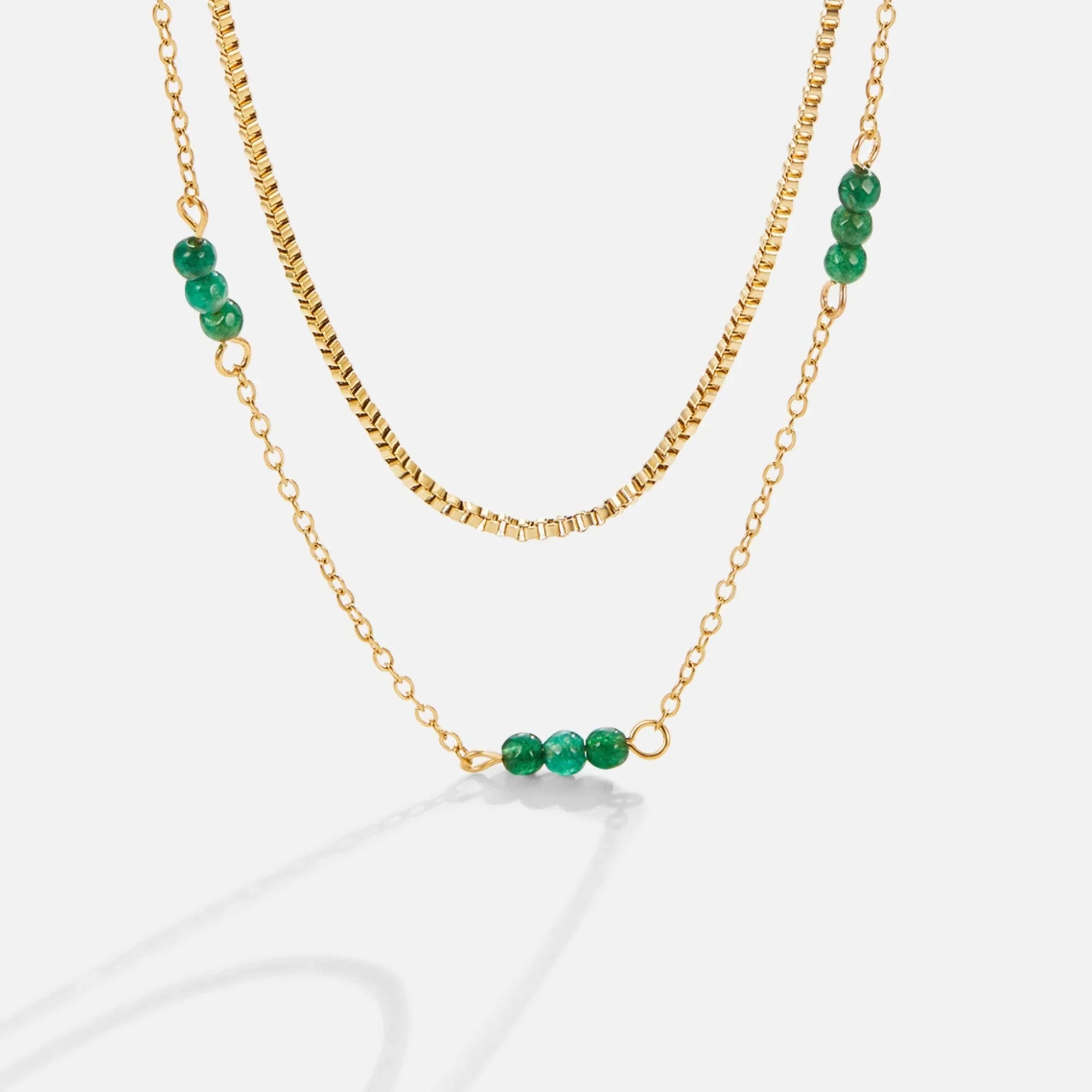 Vioraia Arizona Green Stone Necklace
