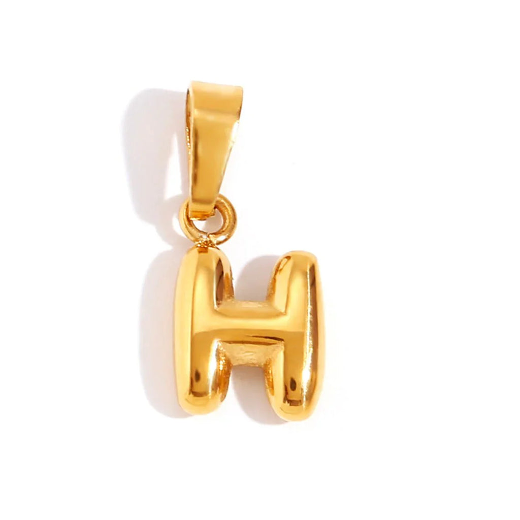 Vioraia Bubble Letter Necklace
