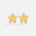 Vioraia Flower Balloon Stud Earrings