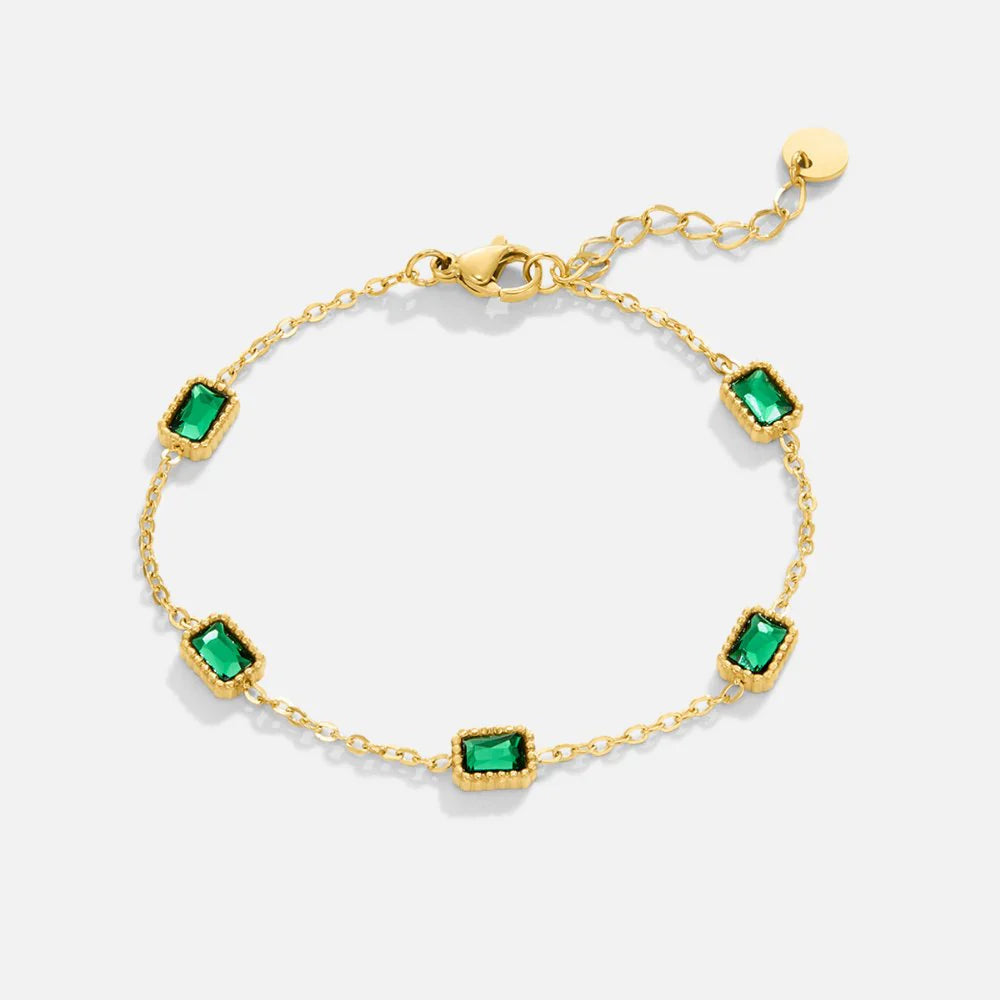 Vioraia Trinity Emerald Bracelet