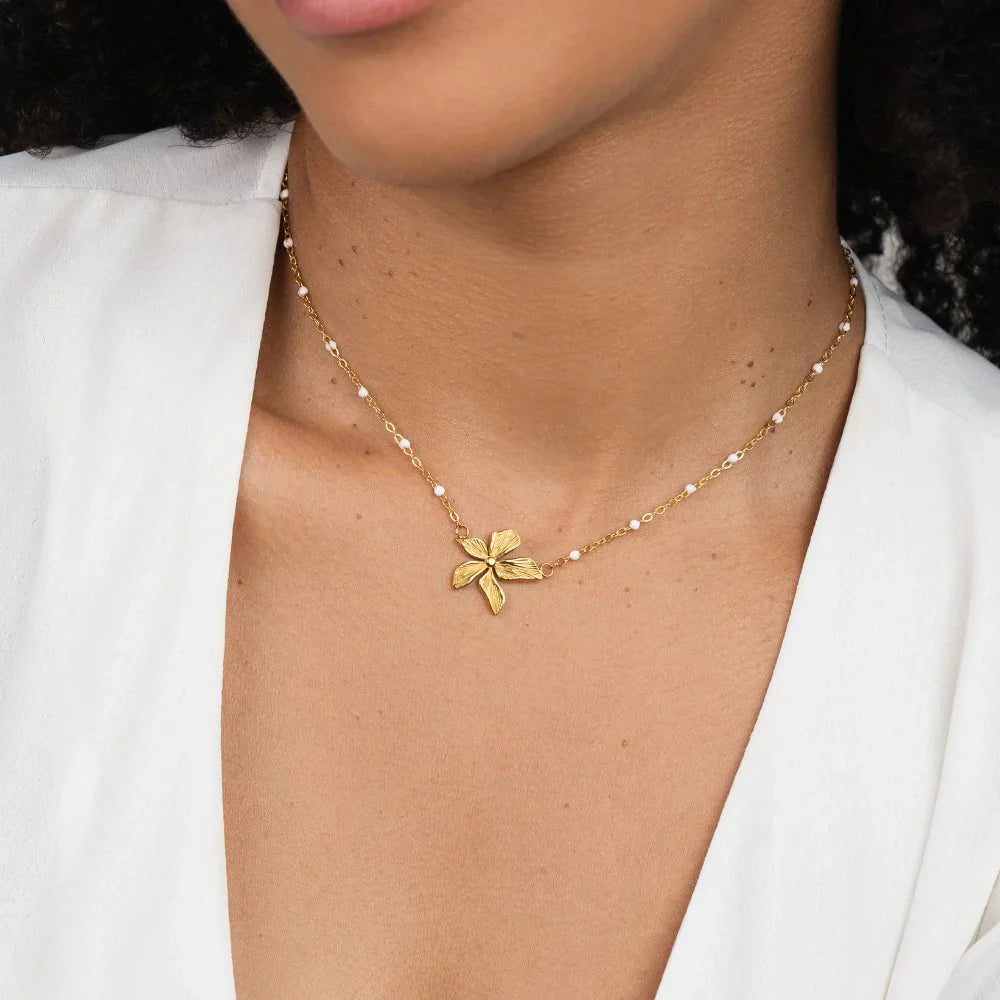 Vioraia ‘Spring Bloom’ Bead Necklace