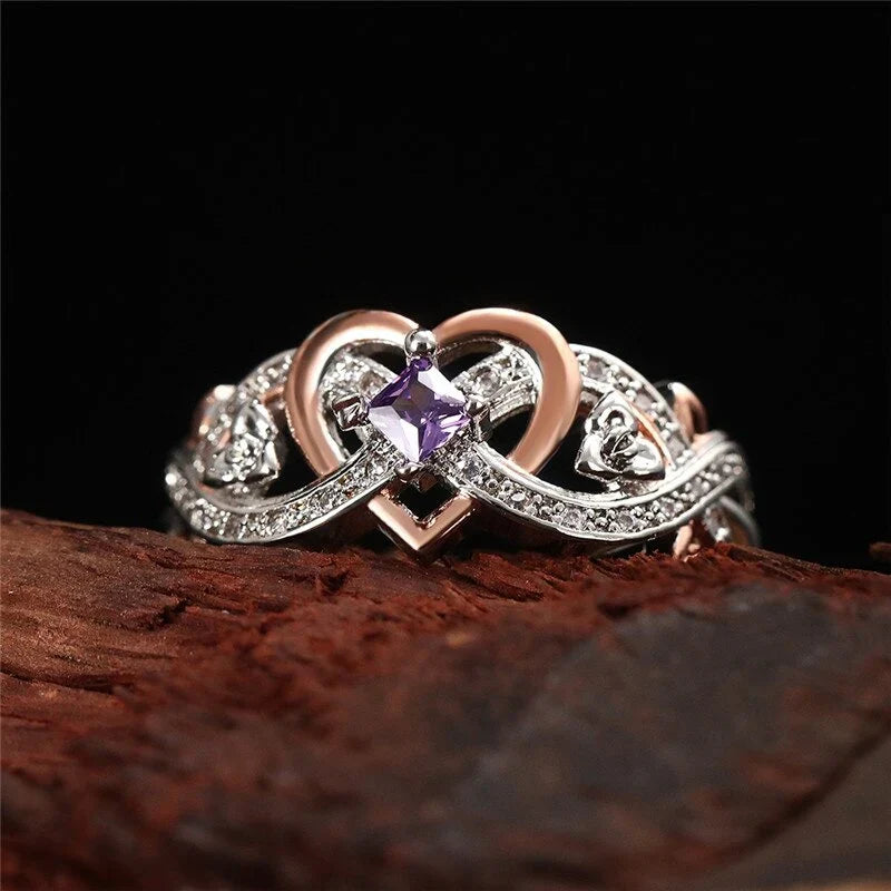 Vioraia Romantic Women's Heart Ring