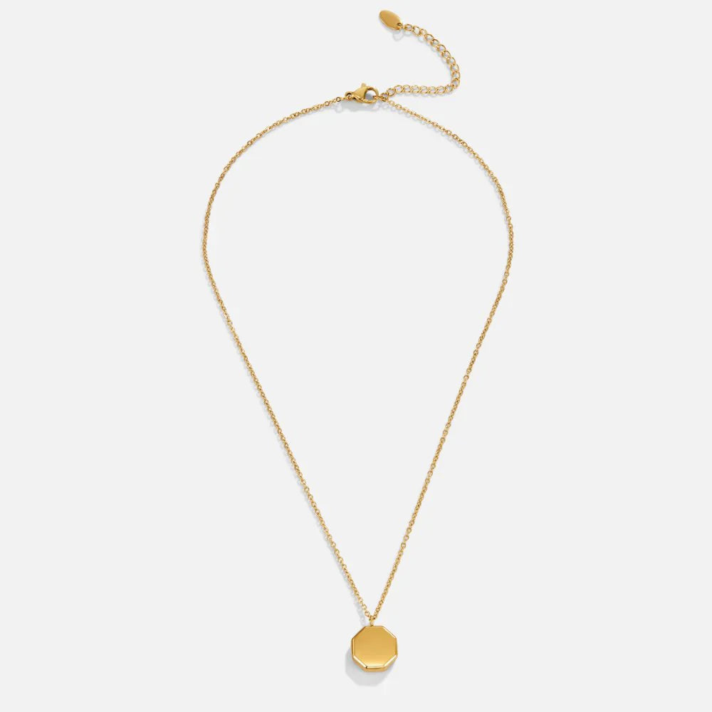 Vioraia Geometric Pendant Necklace
