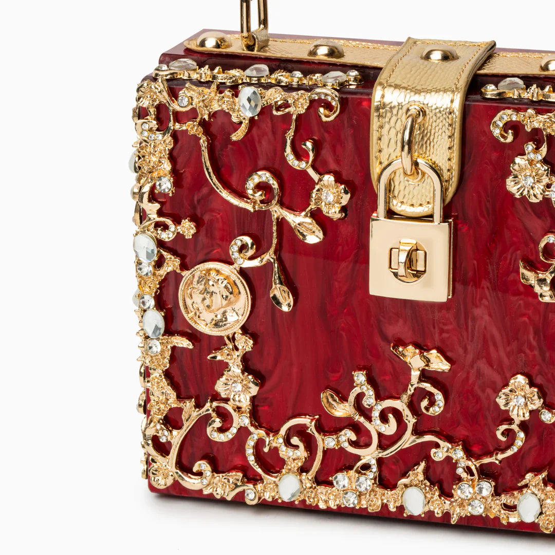 Vioraia Acrylic Box Handbag