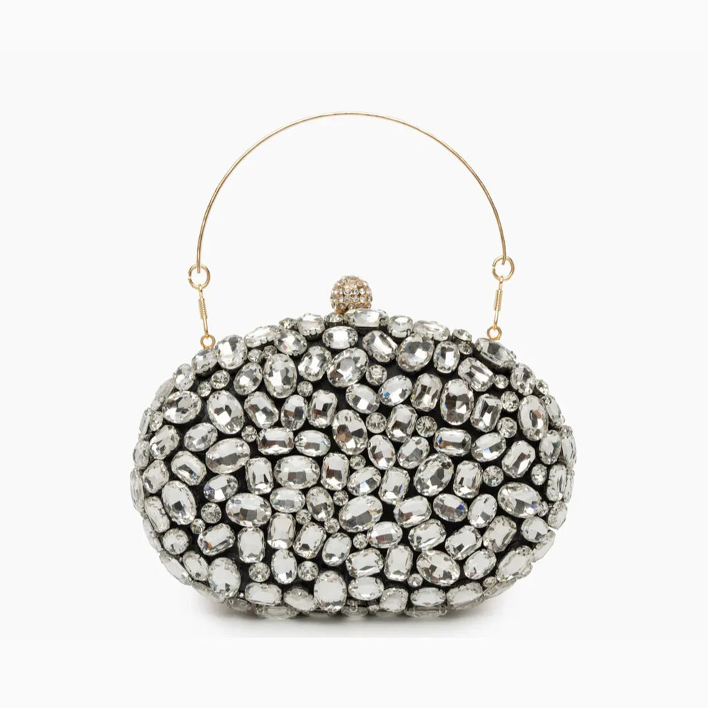 Vioraia Seraphine Gemstone Clutch Bag