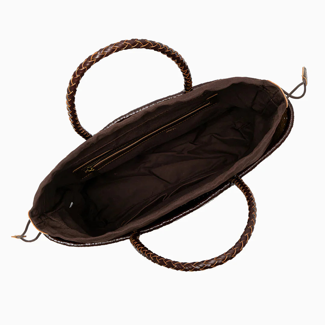 Vioraia Brie Woven Handbag