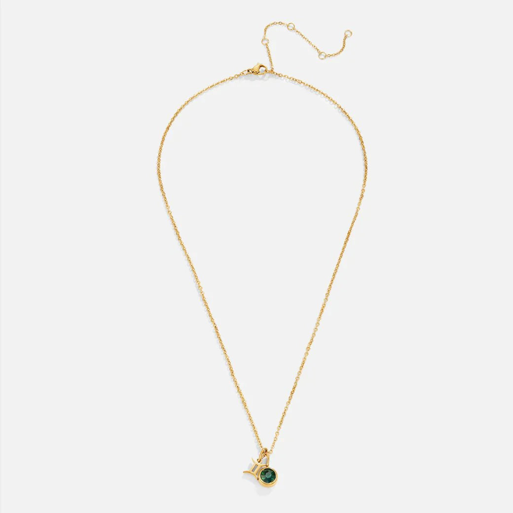 Vioraia Astria Zodiac Birthstone Necklace