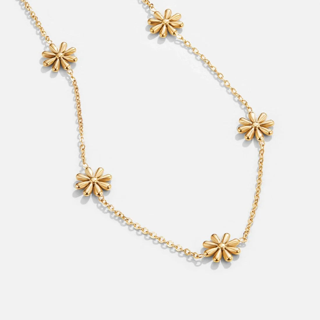Vioraia Flower Power 18K Gold Necklace