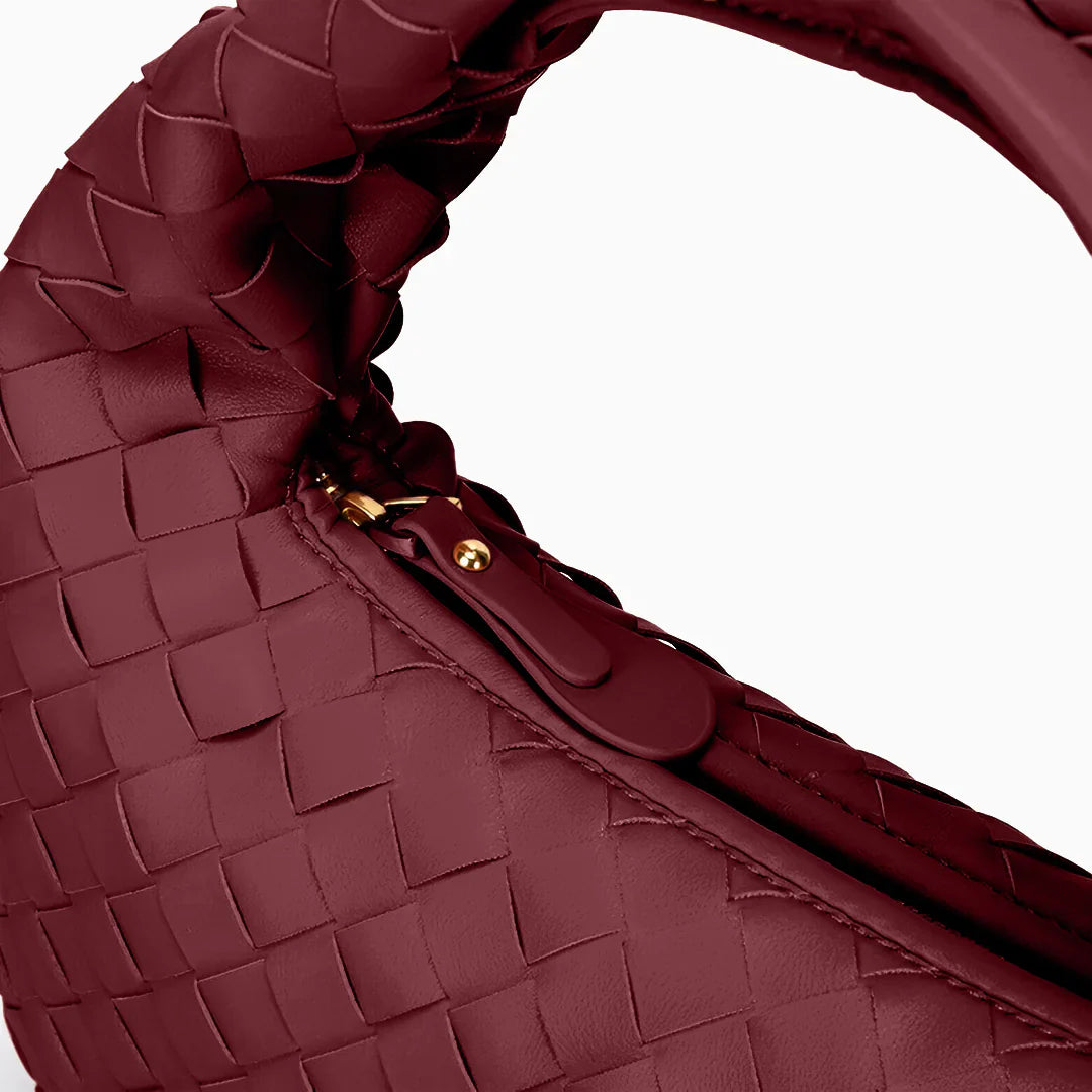 Vioraia Olga Woven Shoulder Bag