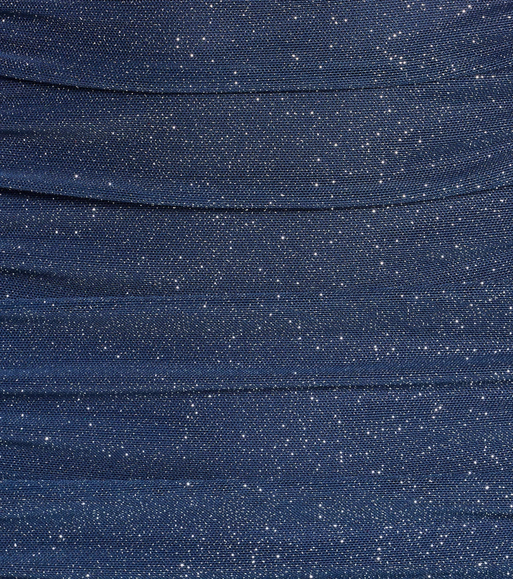 Shimmer Vibes Glitter Mesh Bodycon Mini Dress
