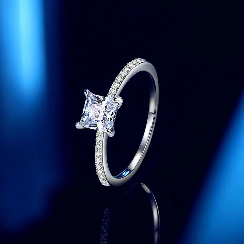 Vioraia Princess Square Ring