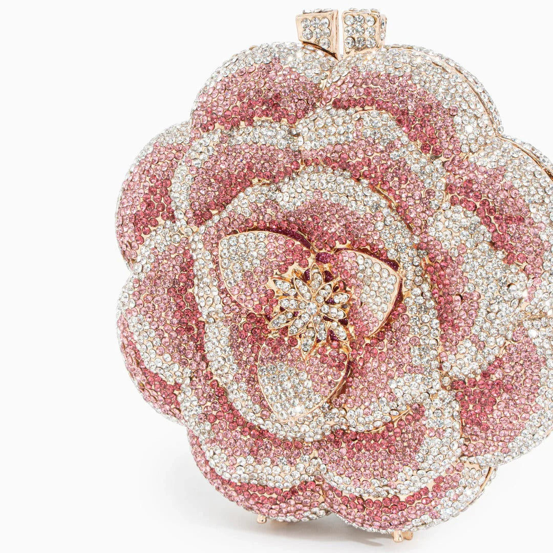Vioraia Jeline Flower Clutch Bag