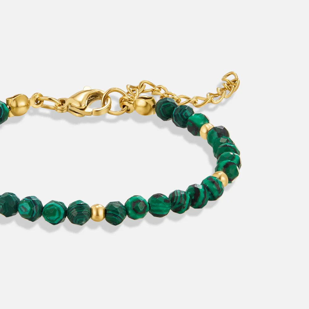 Vioraia Emerald Green Beaded Bracelet