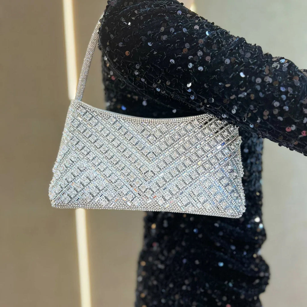 Vioraia Lyra Crystal Mini Shoulder Bag
