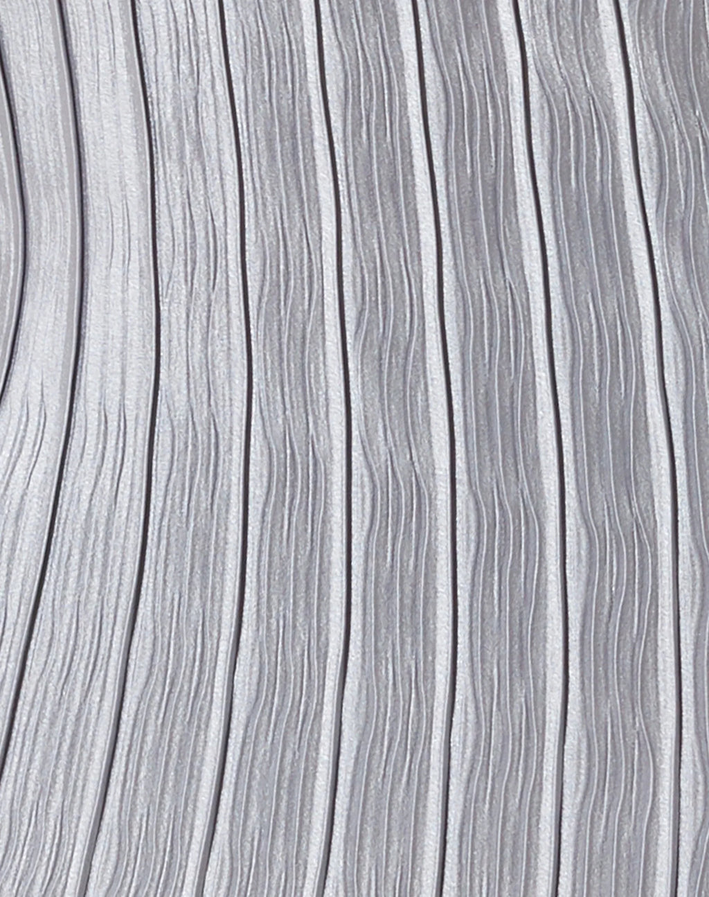 Denada Mini Dress in Crinkle Silver