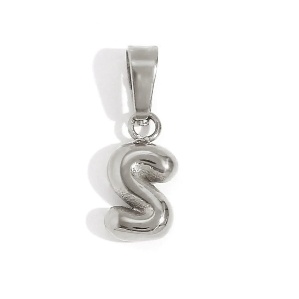 Vioraia Bubble Letter Necklace