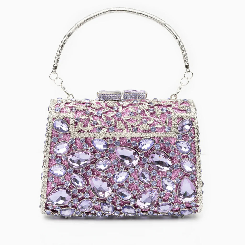 Vioraia (CS) Tiffany Crystals Clutch Bag