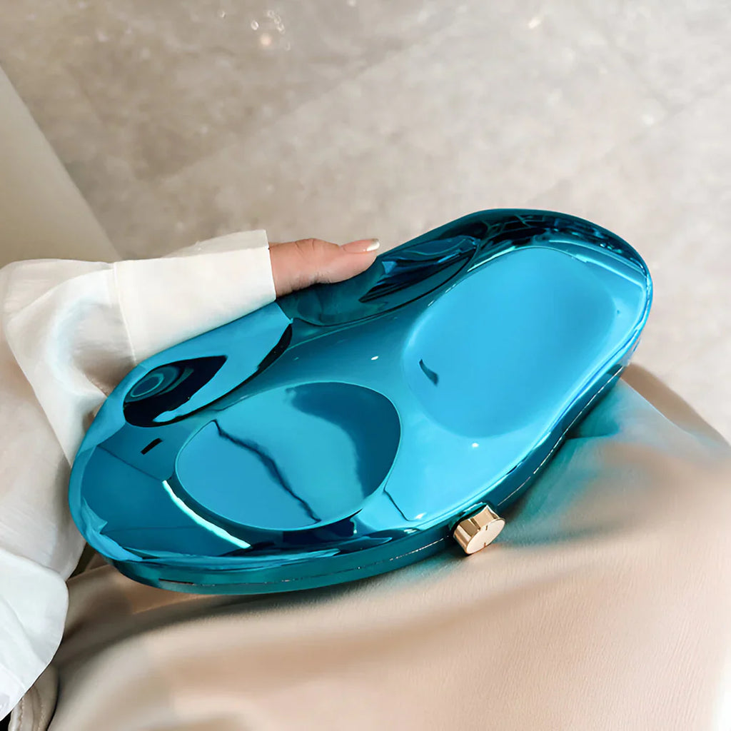 Vioraia Alba Acrylic Clutch Bag