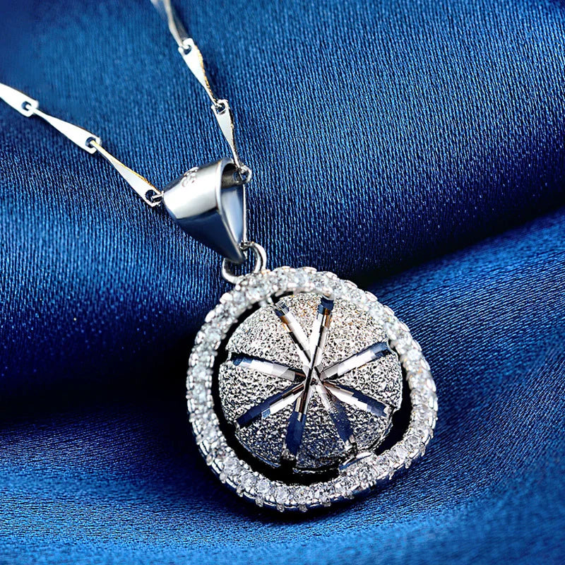 Vioraia Brilliant Basketball Necklace