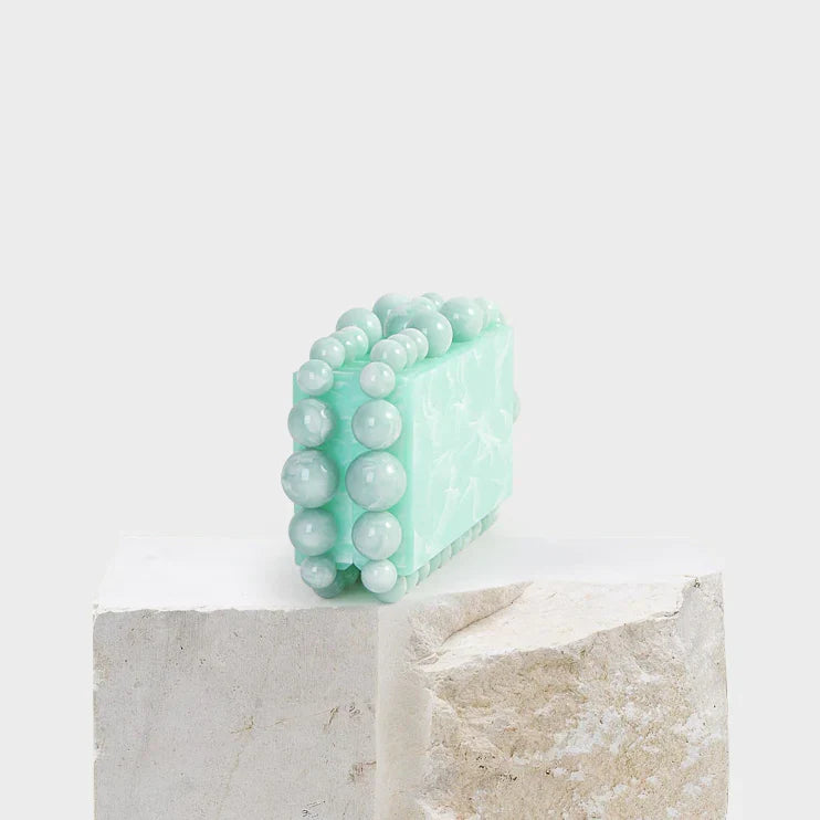 Vioraia Acrylic Cloud Clutch Bag