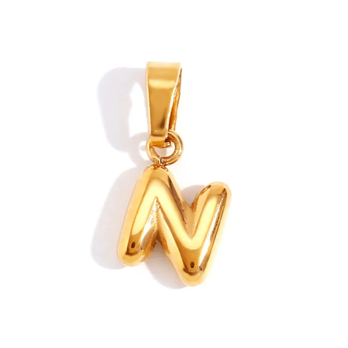 Vioraia Bubble Letter Necklace