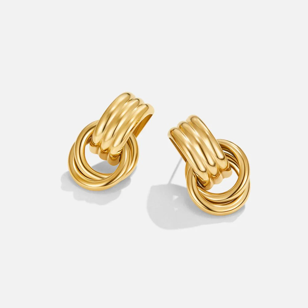 Vioraia Lexi Layered Hoop Earrings