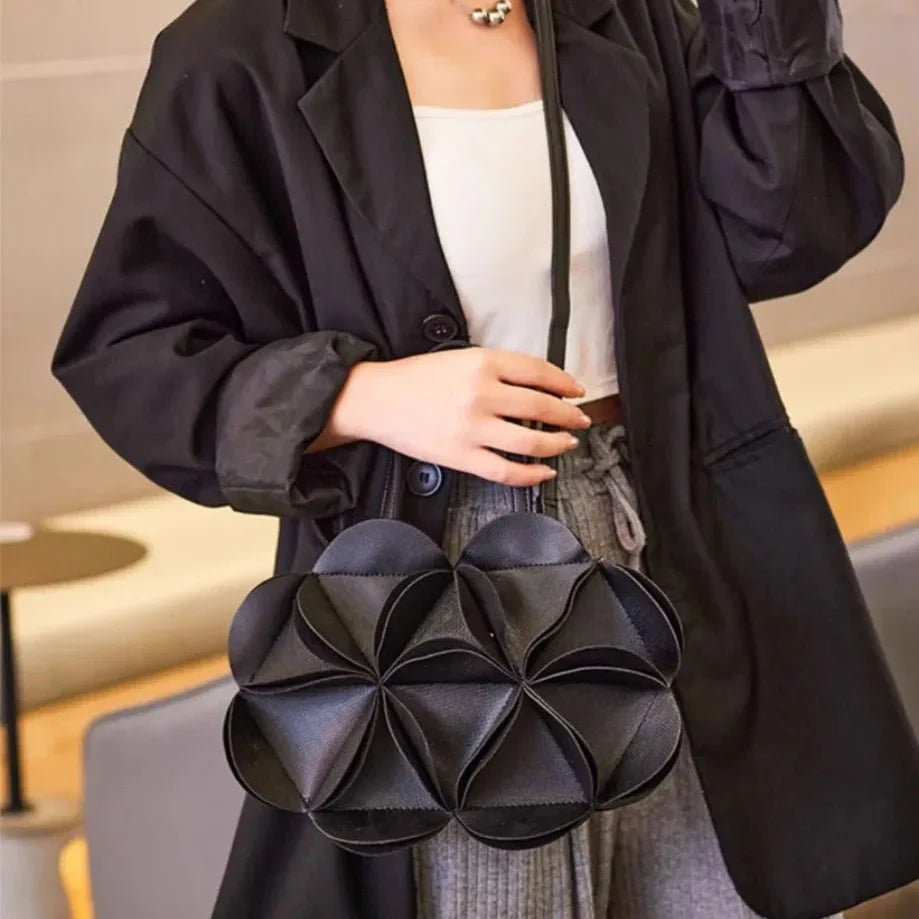 Vioraia Monique Flower Handbag