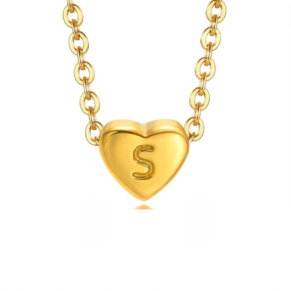 Vioraia Letter Heart Bracelet