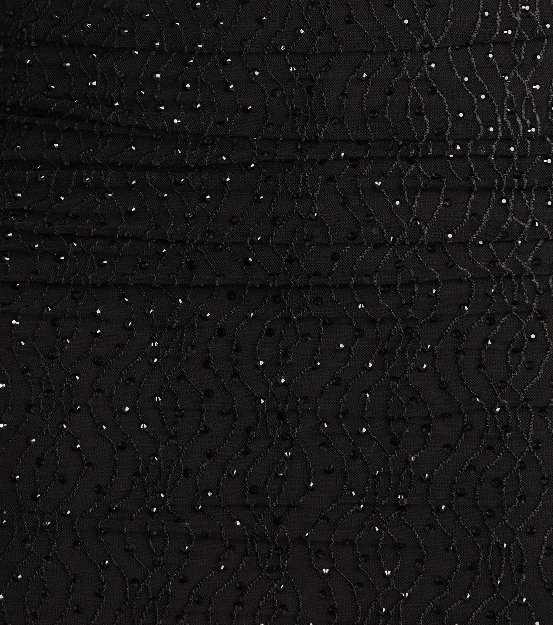 Tabitha Rhinestone Mini Dress with Shawl