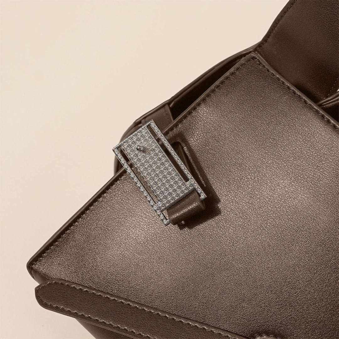 Vioraia Elira Buckle Tote Bag