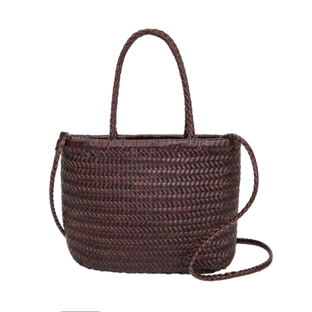 Vioraia Brie Woven Handbag