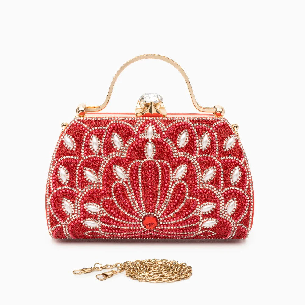 Vioraia Augustine Pearls Handbag