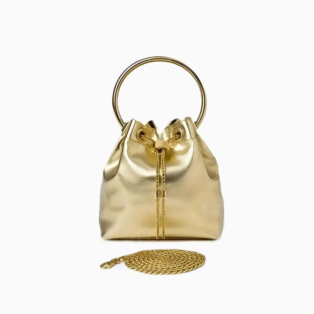 Vioraia Delaney Metallic Handbag