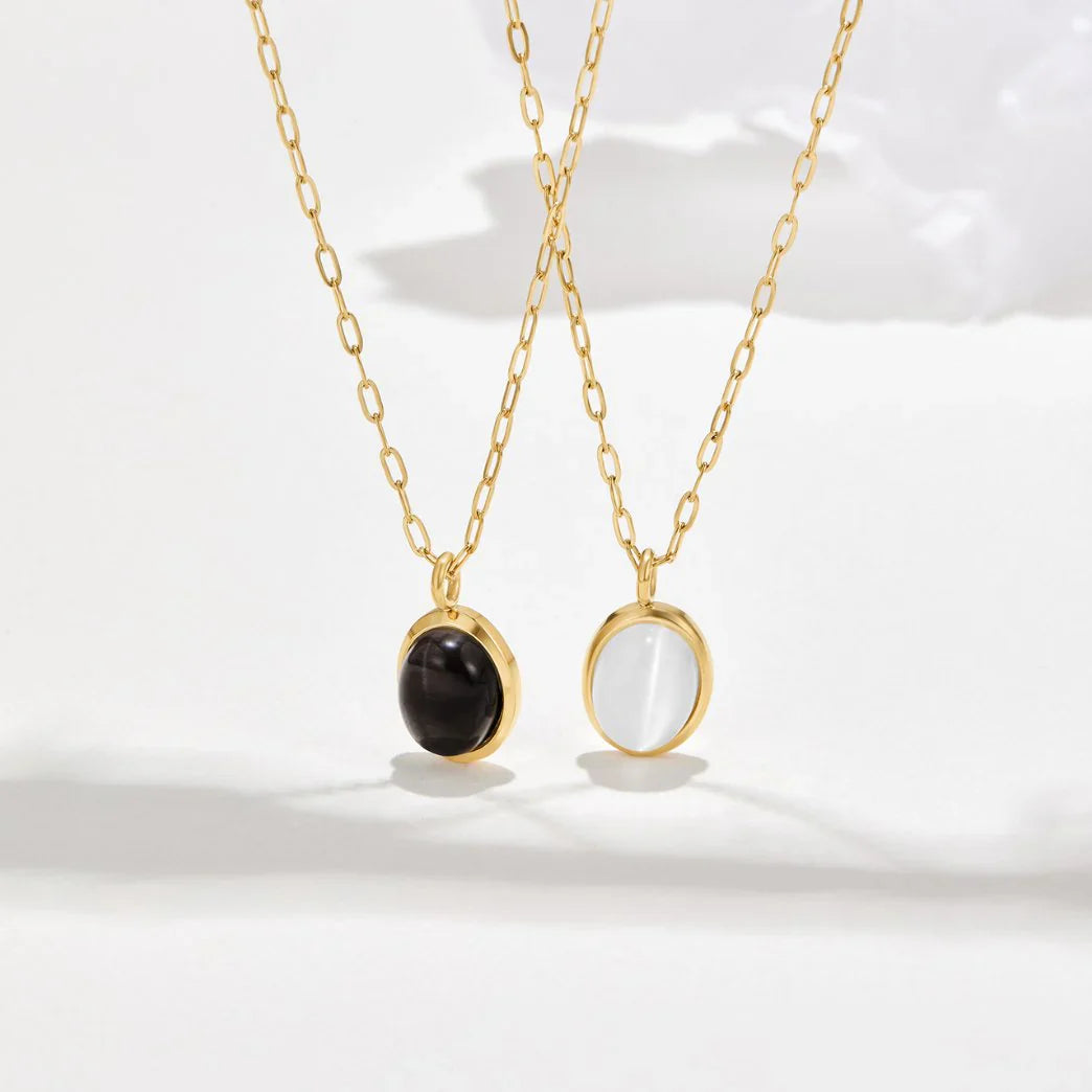 Vioraia White Opal Necklace