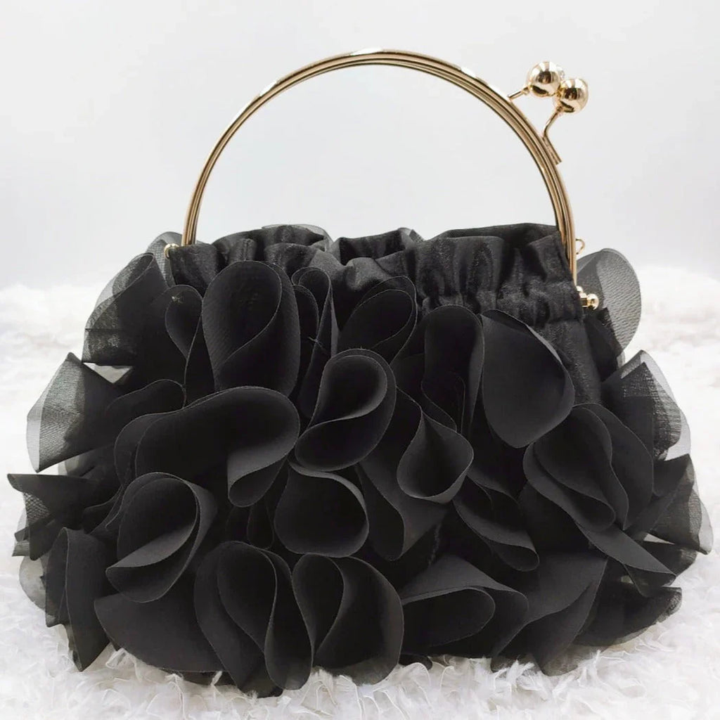 Vioraia Marilyn Flower Handbag