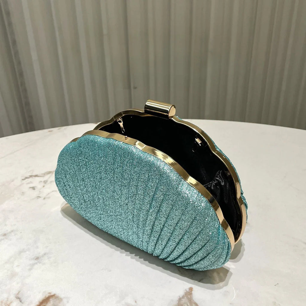 Vioraia Ocean Bloom Clutch Bag