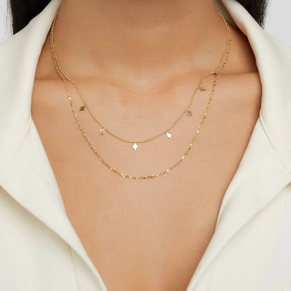 Vioraia Phoenix Layered Necklace