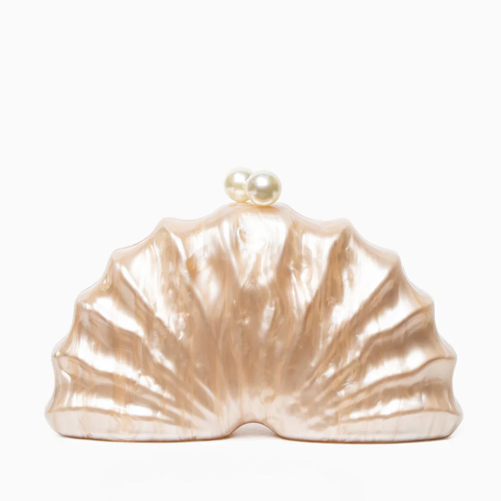 Vioraia Chloe Shell Clutch Bag