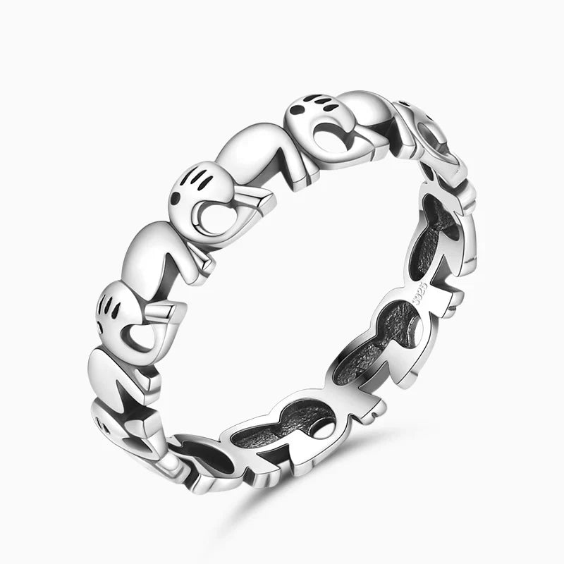 Vioraia Elephant Journey Ring