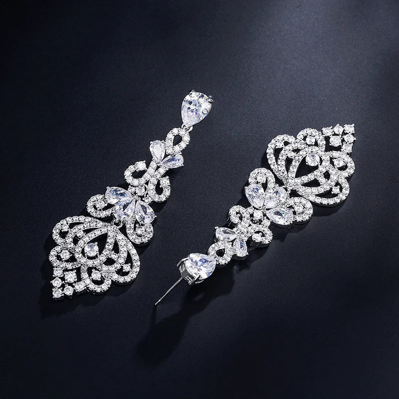 Vioraia Lush Chandelier Earrings