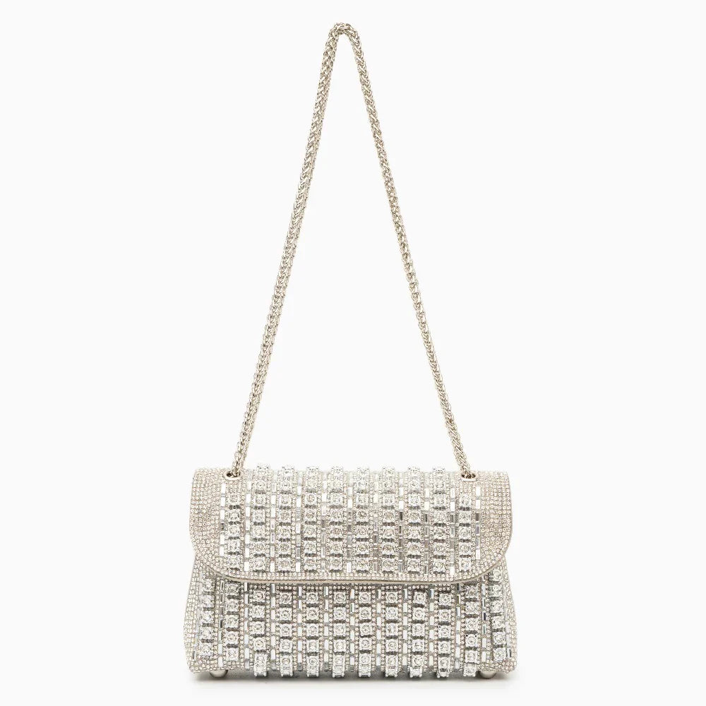 Vioraia Chantal Diamond Clutch Bag