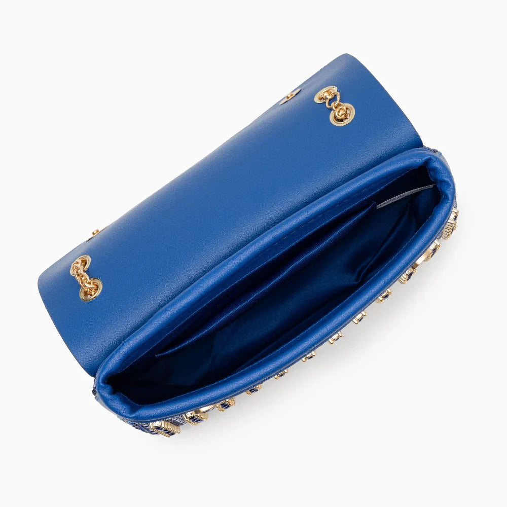 Vioraia Chantal Diamond Clutch Bag