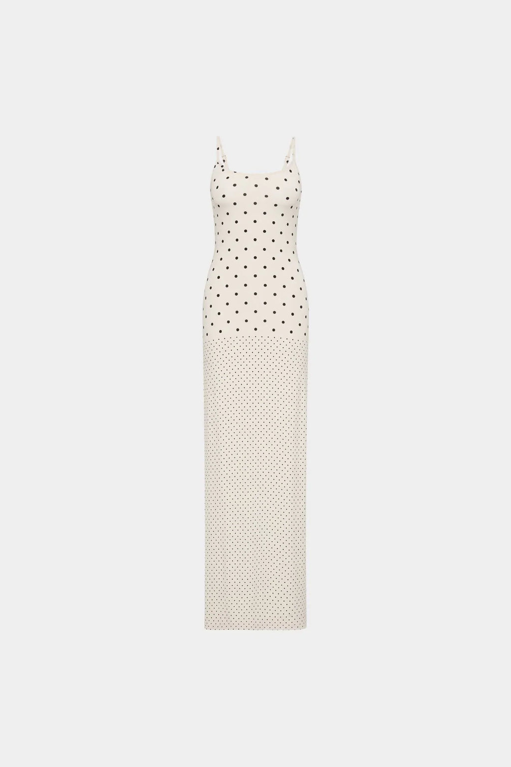 Slip Dress | White Polka