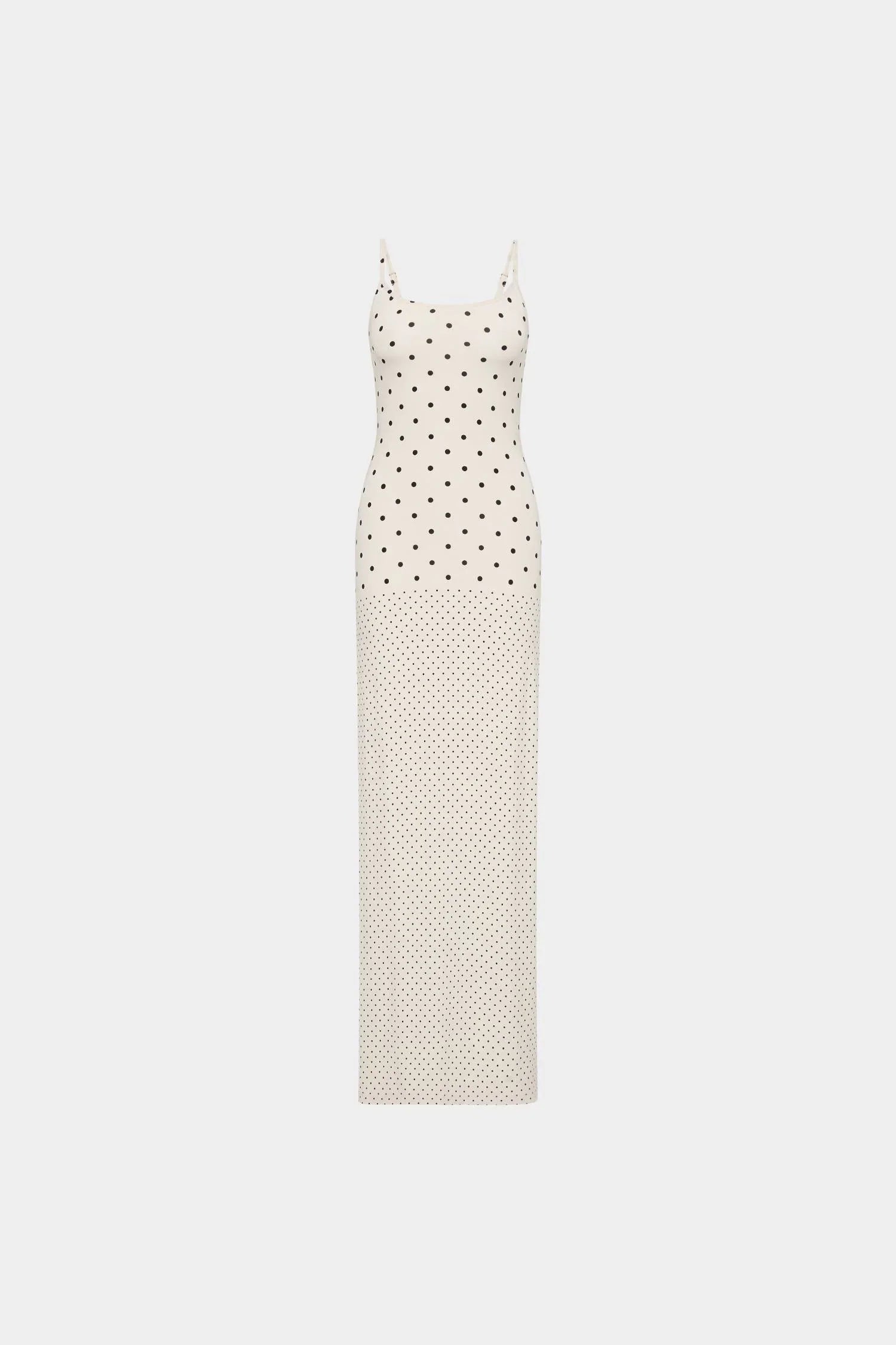 Slip Dress | White Polka