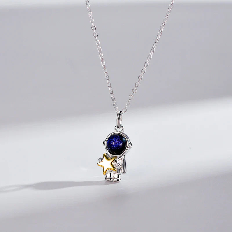 Vioraia Astronaut Star Necklace