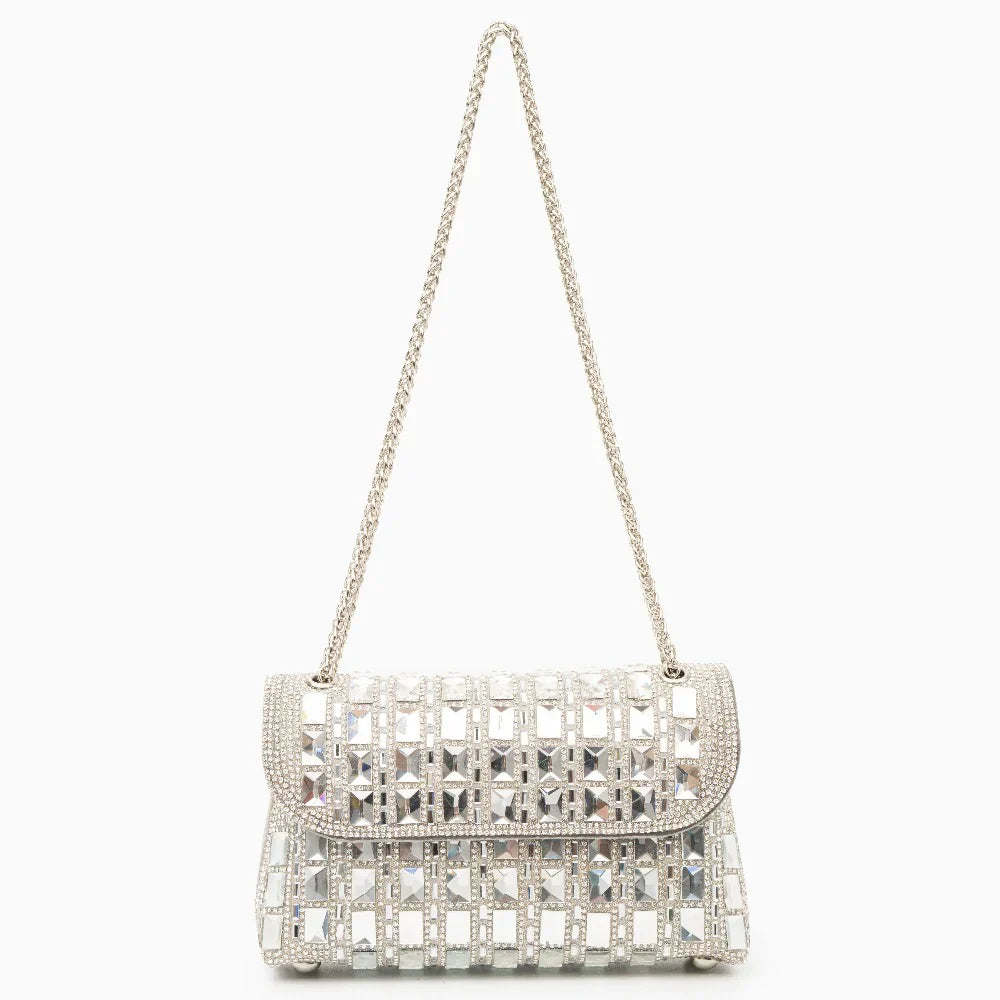 Vioraia Ayesha Gemstones Clutch Bag