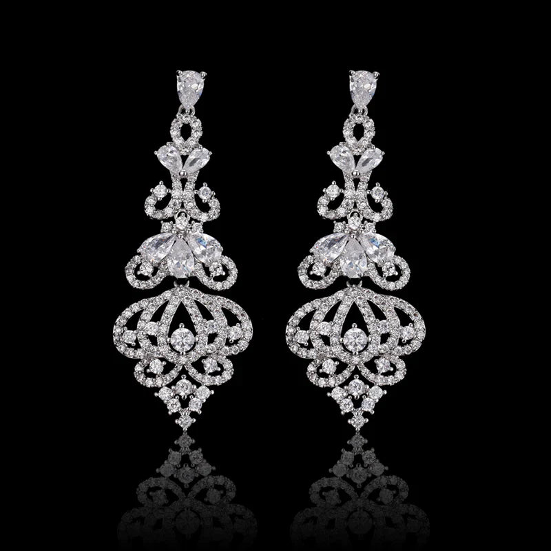 Vioraia Lush Chandelier Earrings