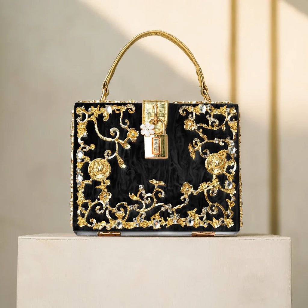 Vioraia Acrylic Box Handbag