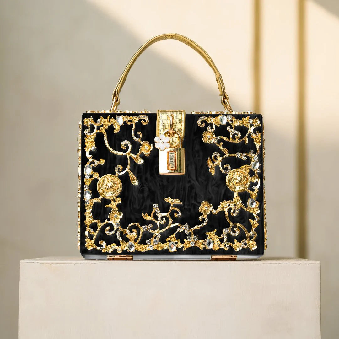 Vioraia Acrylic Box Handbag