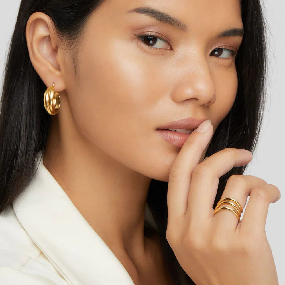 Vioraia Kiya Layered Gold Ring